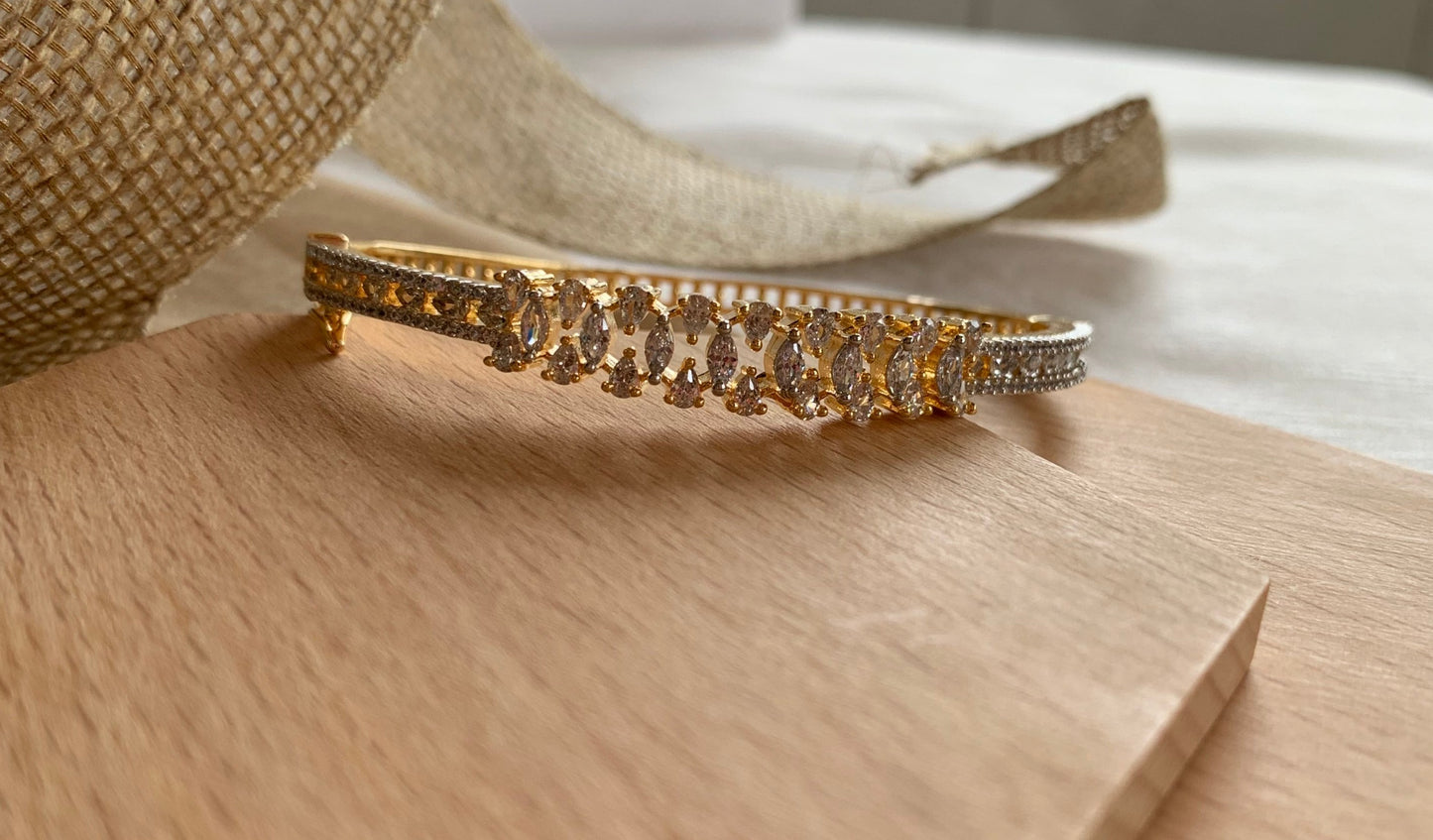 Gold design Bracelet Kada