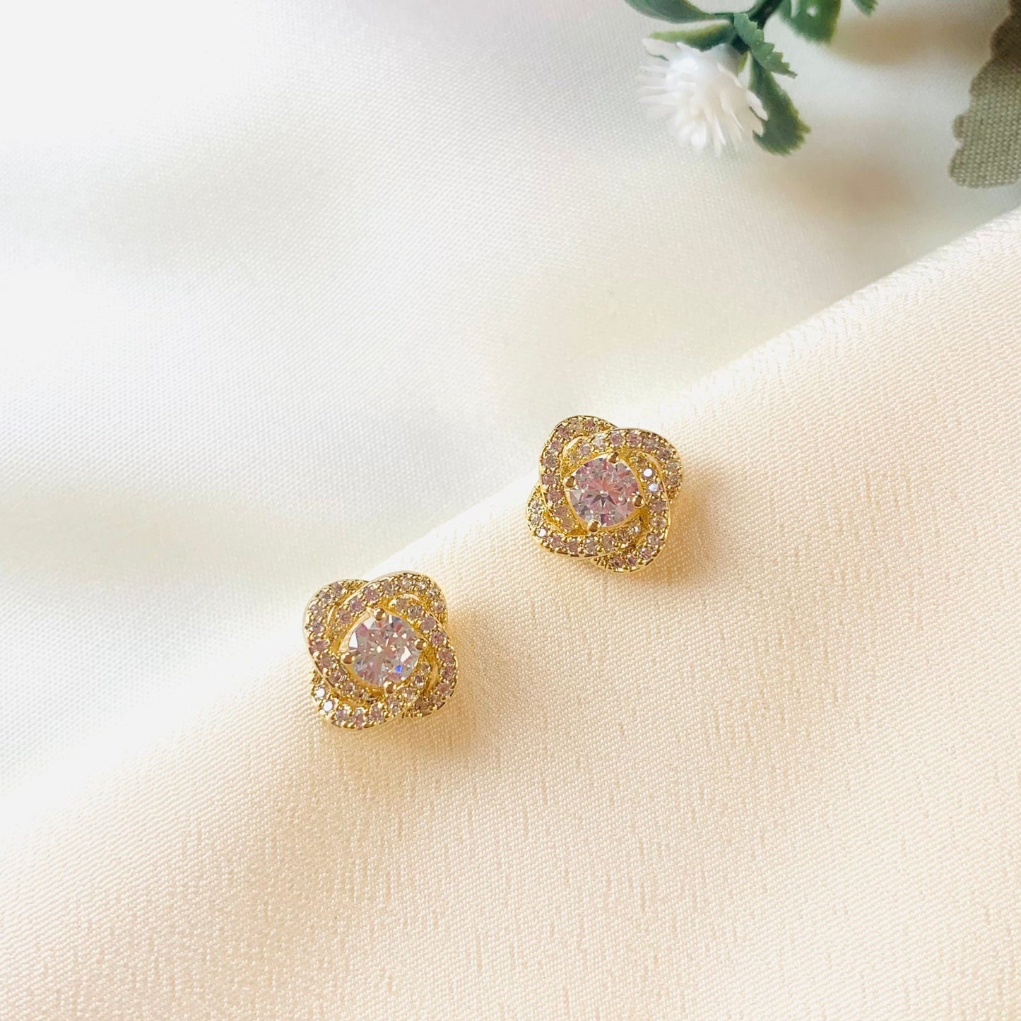 Laline Zircon Studs