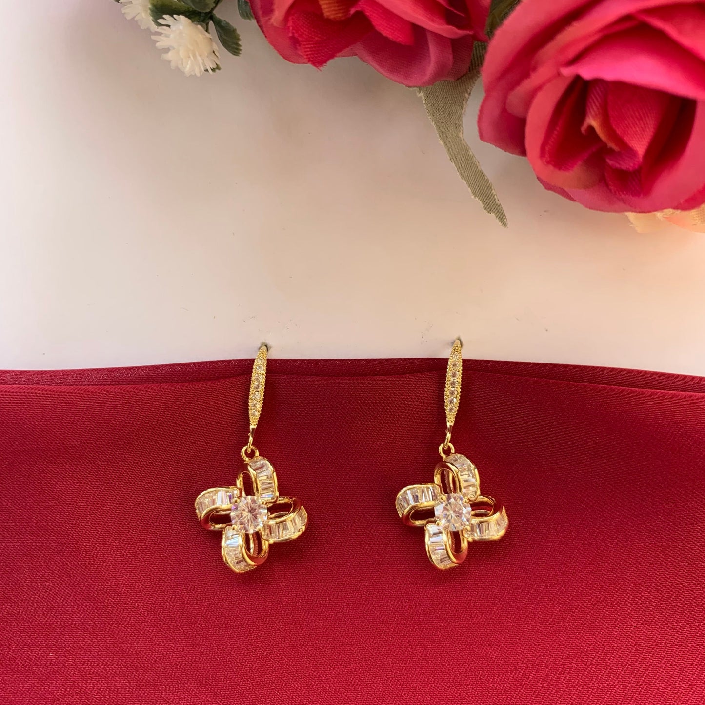Florine drop earrings