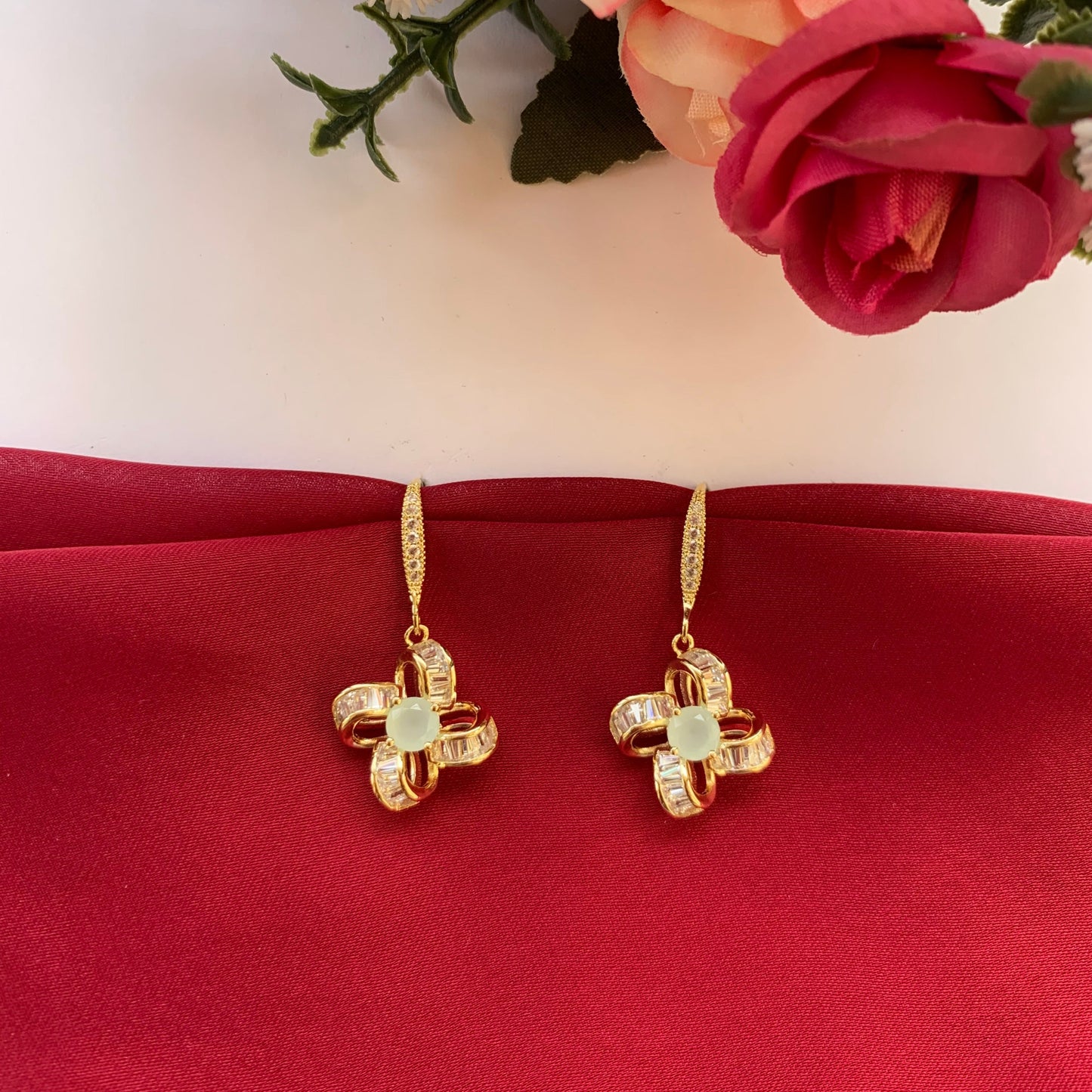 Florine drop earrings