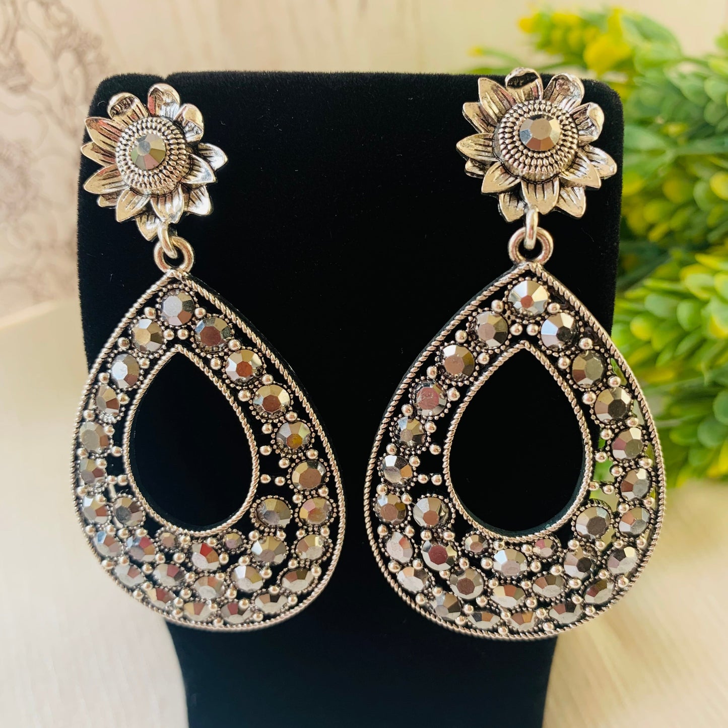 Unique Antique style Drop Earrings